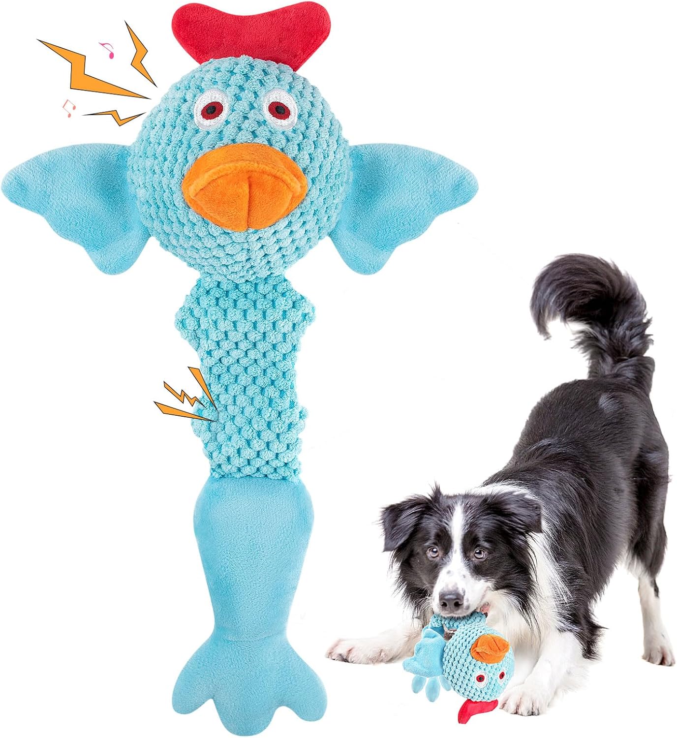 Jouet Poulpe Squeaky pour Chiens Résistants
