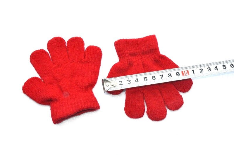 Gant enfant tricot chaud couleur unie 1 à 3 ans – Image 14