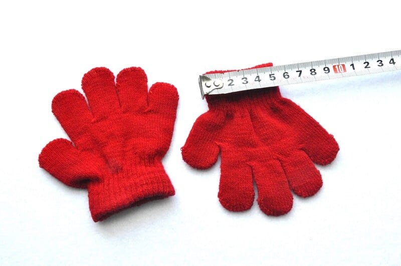 Gant enfant tricot chaud couleur unie 1 à 3 ans – Image 13