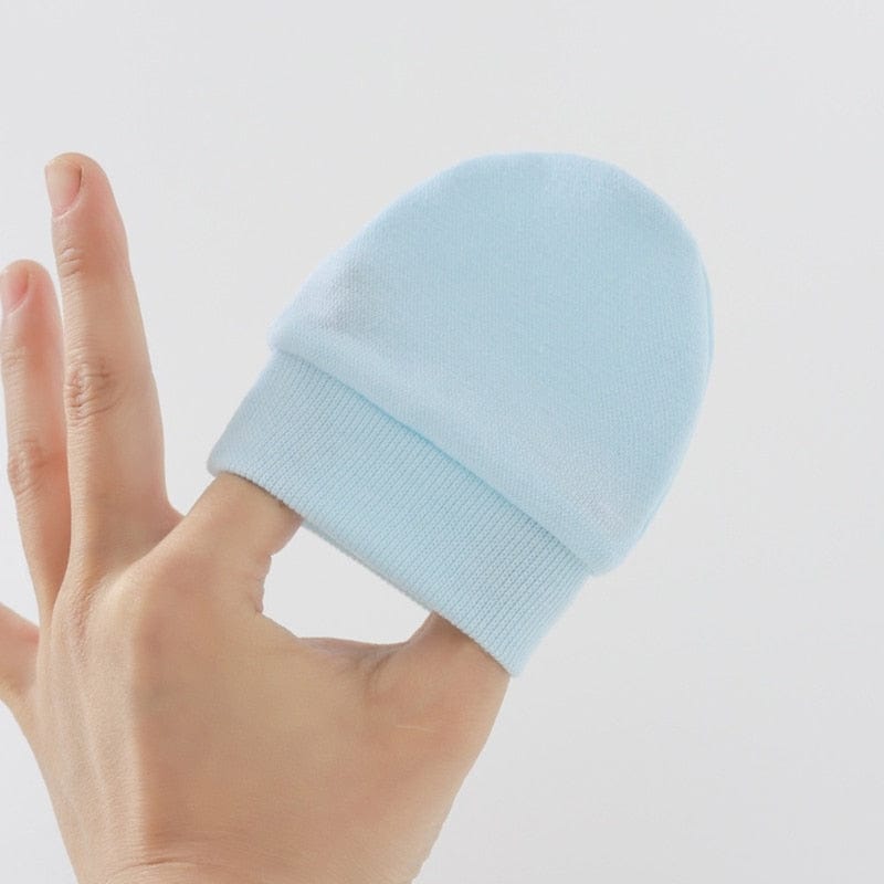 Moufle bébé tricot ensemble gants et couvre-pied en coton 0 à 6 mois – Image 16