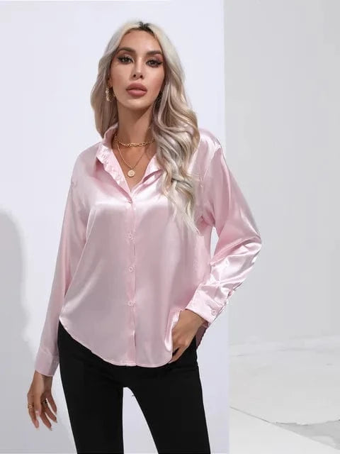 Blouse Satin Élégante et Légère – Image 11