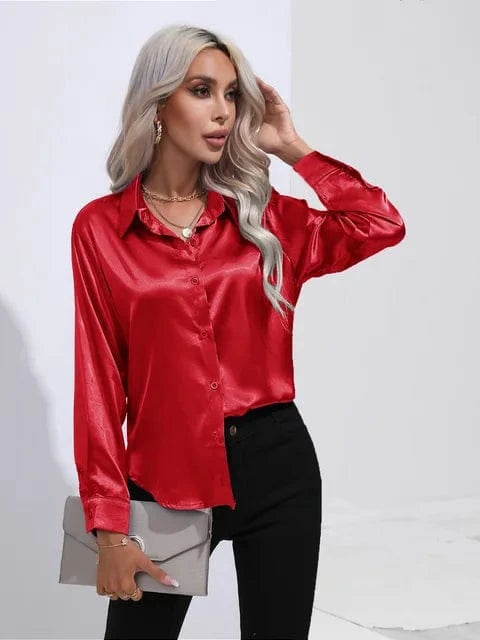 Blouse Satin Élégante et Légère – Image 16