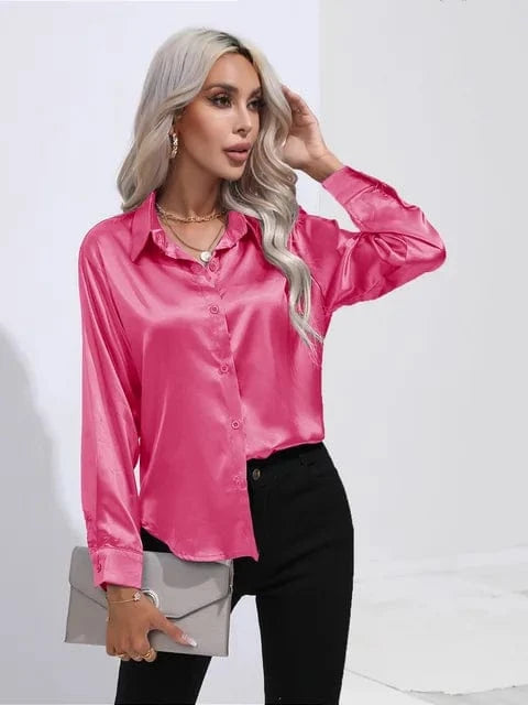 Blouse Satin Élégante et Légère – Image 18