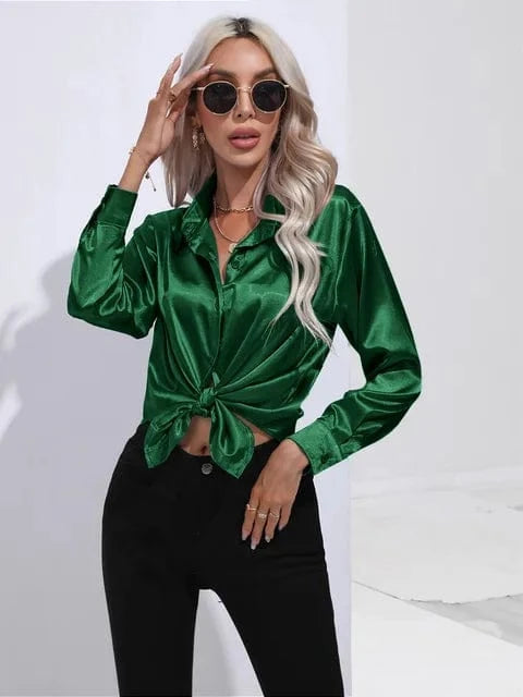 Blouse Satin Élégante et Légère – Image 17
