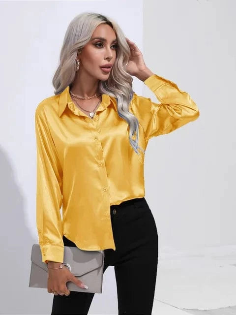 Blouse Satin Élégante et Légère – Image 14