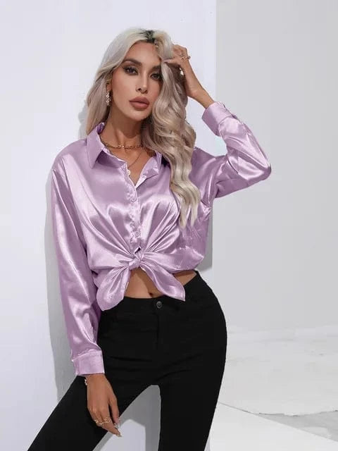 Blouse Satin Élégante et Légère – Image 15