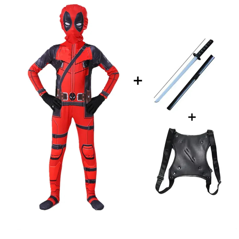 Déguisement Enfant Deadpool De 100 à 190 cm – Image 10
