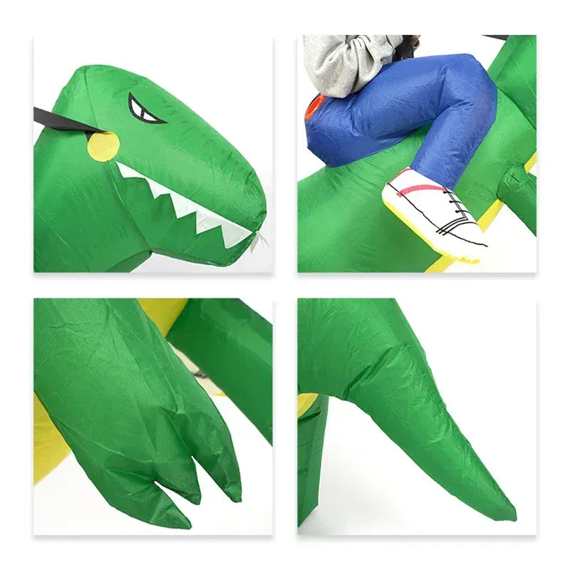 Déguisement Dinosaure Gonflable Enfant pour Halloween – Image 5