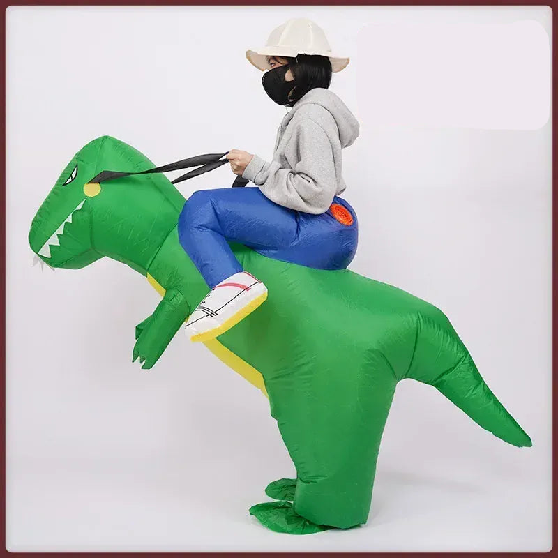 Déguisement Dinosaure Gonflable Enfant pour Halloween – Image 8