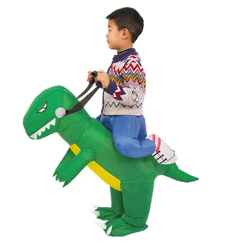 Déguisement Dinosaure Gonflable Enfant pour Halloween – Image 4