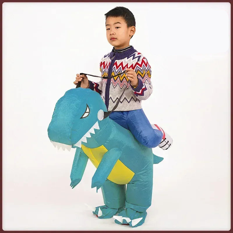 Déguisement Dinosaure Gonflable Enfant pour Halloween – Image 22