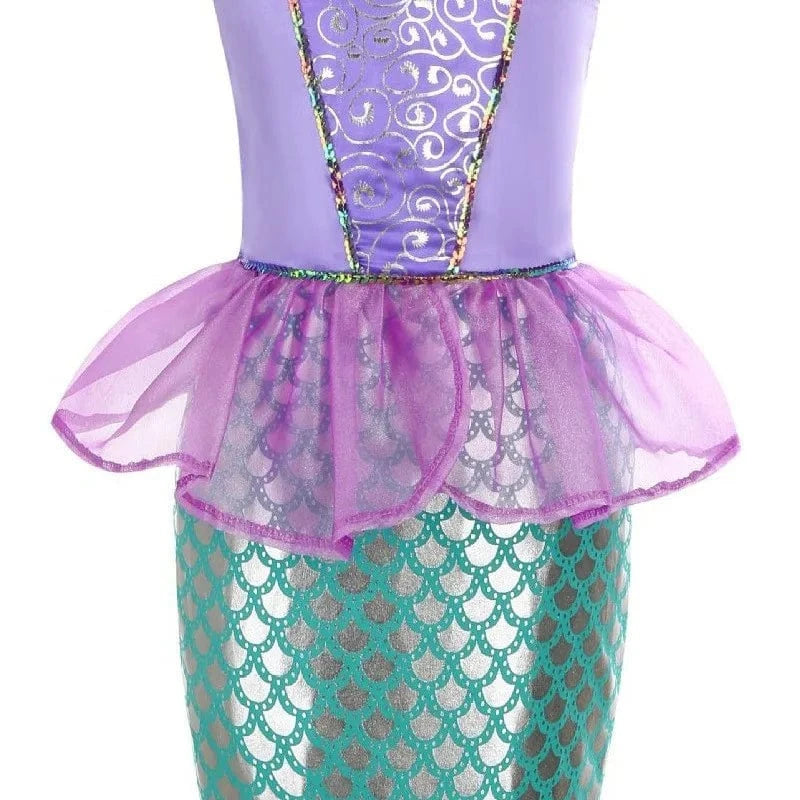 Déguisement Princesse Ariel Enfant Costume Anniversaire – Image 4