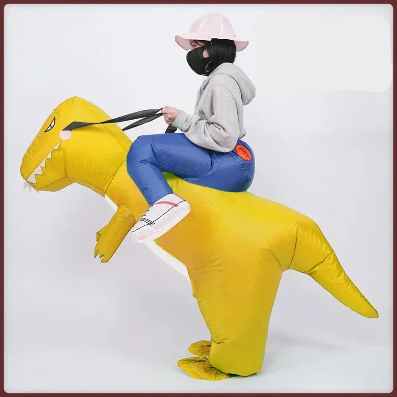 Déguisement Dinosaure Gonflable Enfant pour Halloween – Image 14