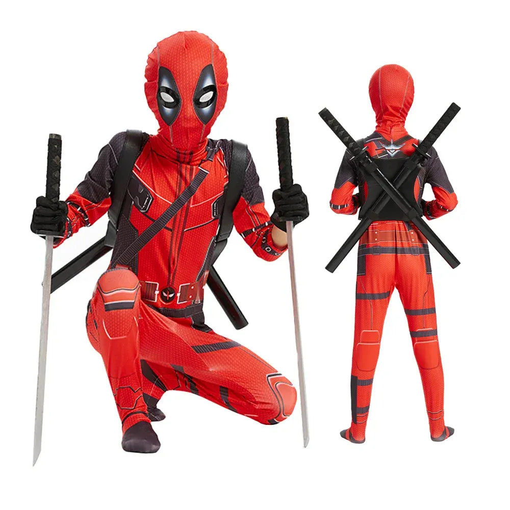 Déguisement Enfant Deadpool De 100 à 190 cm – Image 2