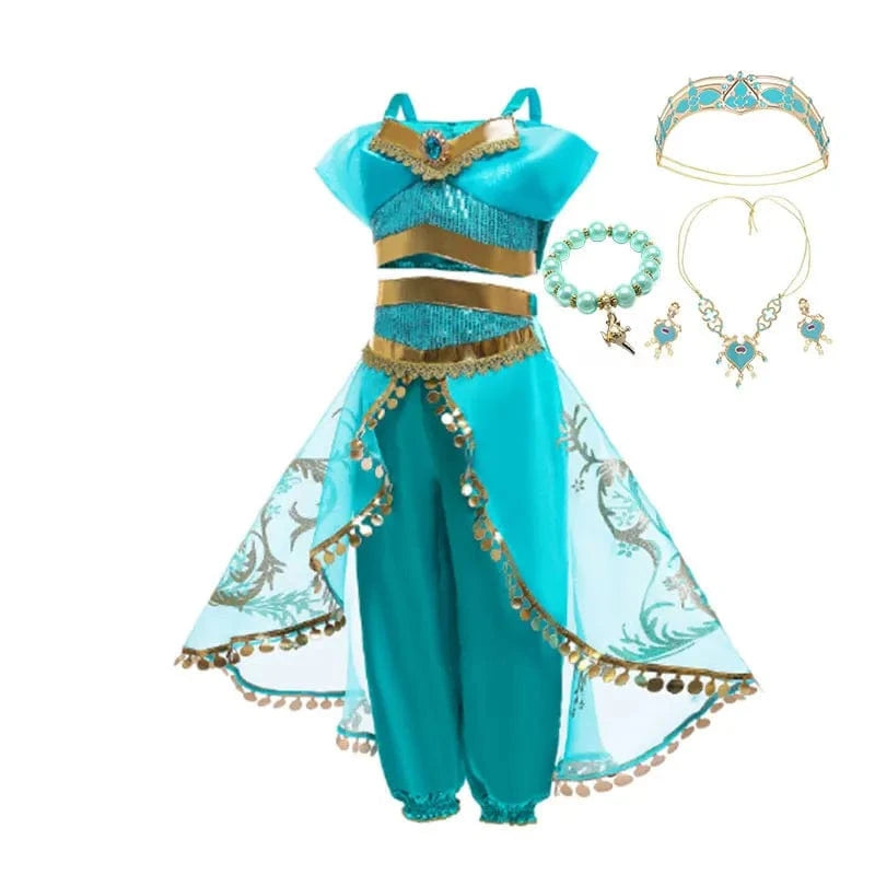 Déguisement Princesse Jasmine Fille Luxe – Image 7
