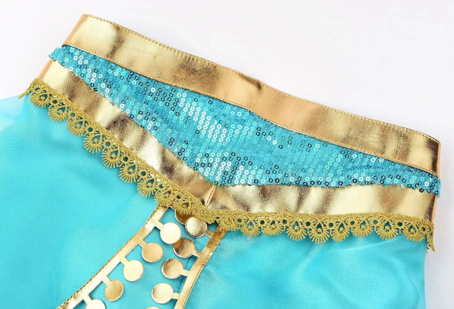 Déguisement Princesse Jasmine Fille Luxe – Image 6