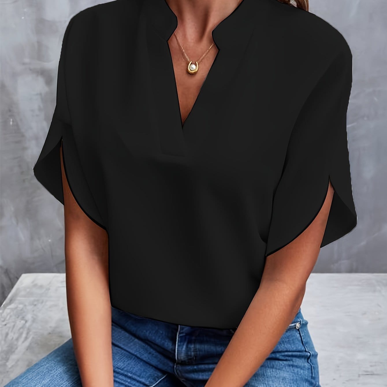 Blouse élégante légère pour le printemps – Image 10