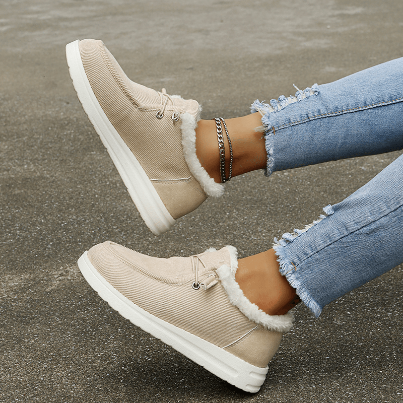 Baskets d’Hiver avec Doublure en Fausse Fourrure – Image 3