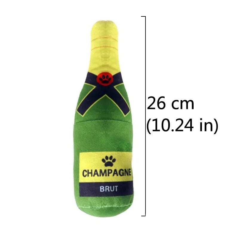 Jouet interactif pour chien : Bouteille de champagne amusante ! – Image 7