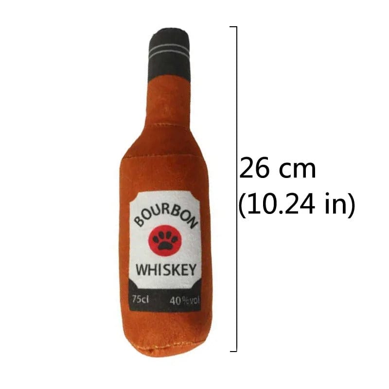 Jouet interactif pour chien : Bouteille de champagne amusante ! – Image 9