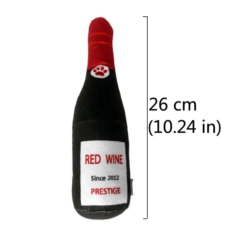 Jouet interactif pour chien : Bouteille de champagne amusante ! – Image 2